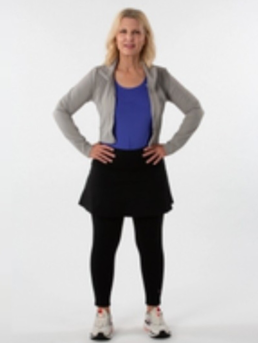 AnyAge Wear Brand NEW Black Skirted Track Capri Joggers